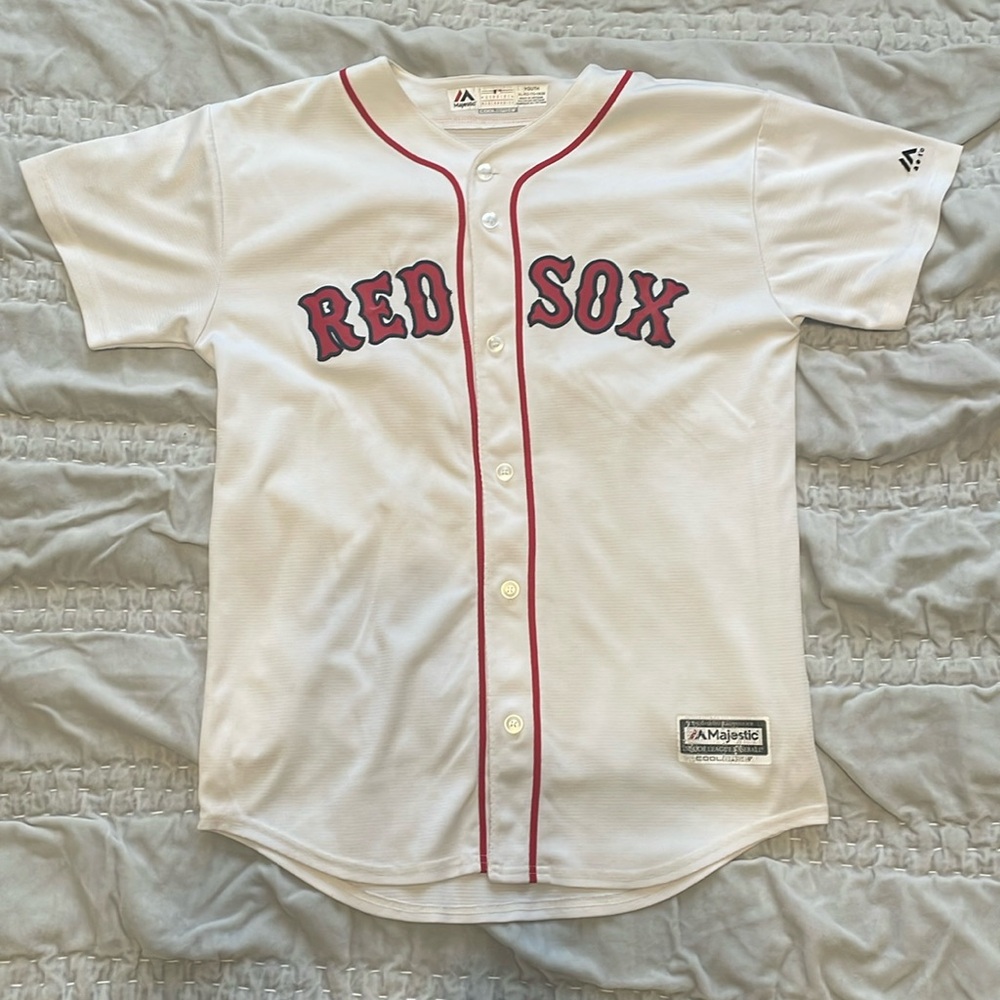 Majestic boys Mookie Betts Red Sox jersey from 2019 - Picture 1 of 7